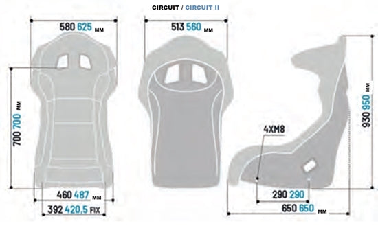 Sparco Circuit QRT Competition Seat