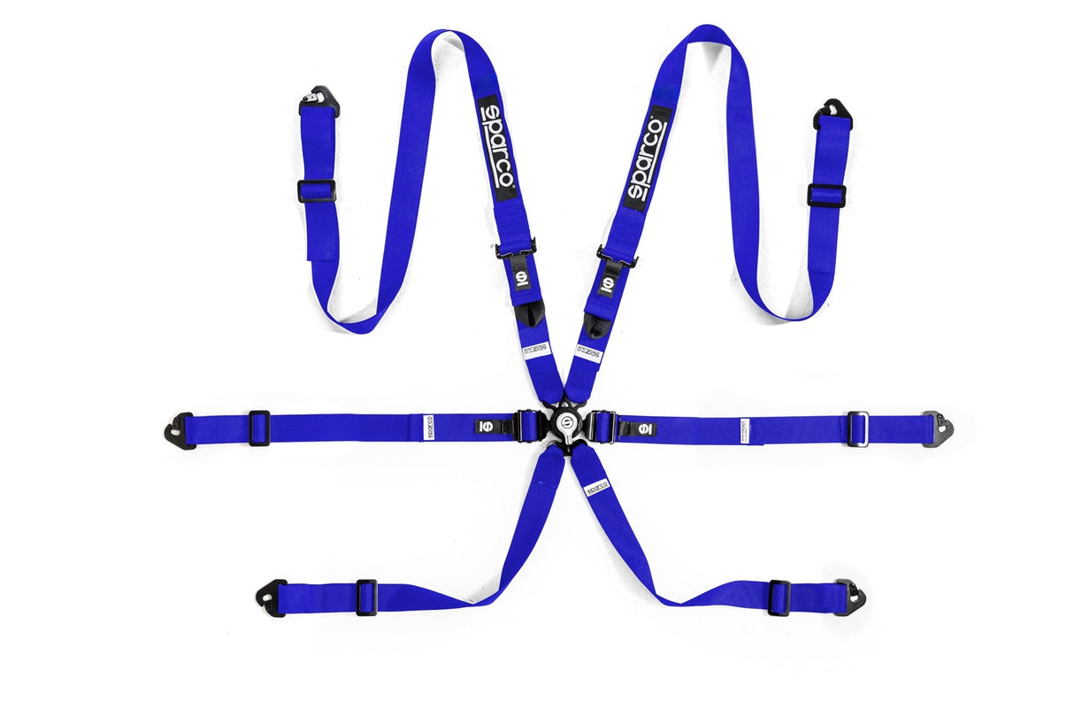 Sparco Harness COMP H-2 6PT Steel PD 2"