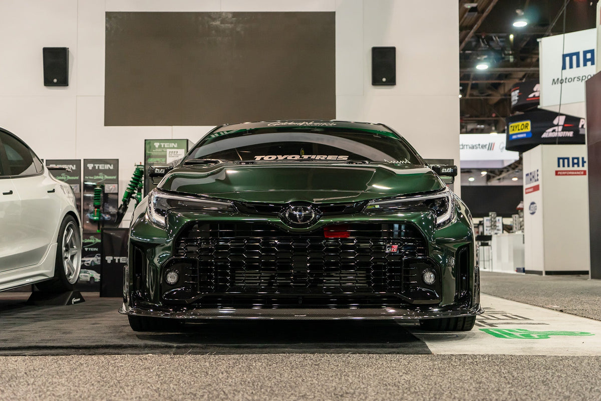 CSF Toyota GR Corolla Stepped-Core Intercooler - Silver