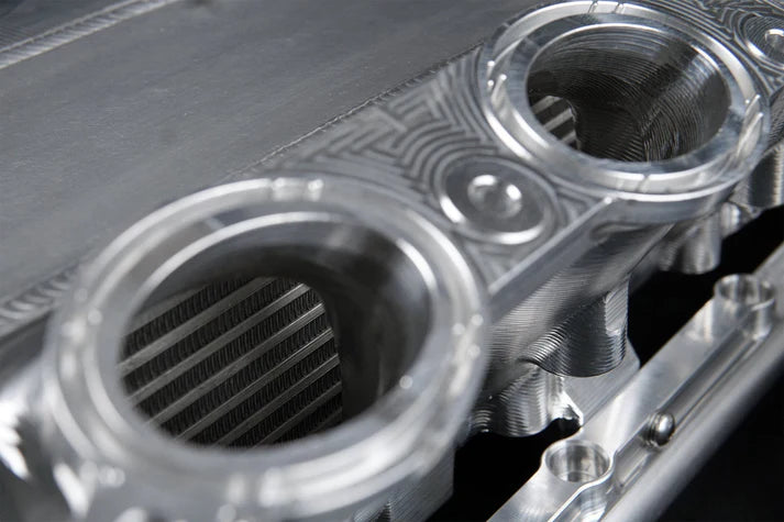 CSF A90 Supra / BMW B58 Charge-Air Cooler Manifold - Raw Billet