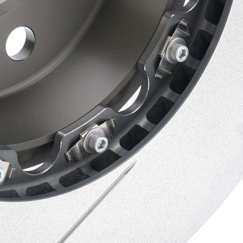Paragon 2-piece Rotors Rear Pair 345mm x 24mm (13.58" x 0.94") - Toyota GR Supra Mk5 3.0 Premium / A91