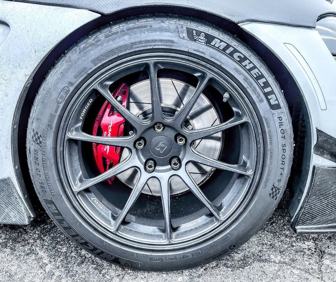 Paragon 2-piece Rotors Front Pair 348mm x 36mm (13.70" x 1.42") - Toyota GR Supra Mk5 3.0
