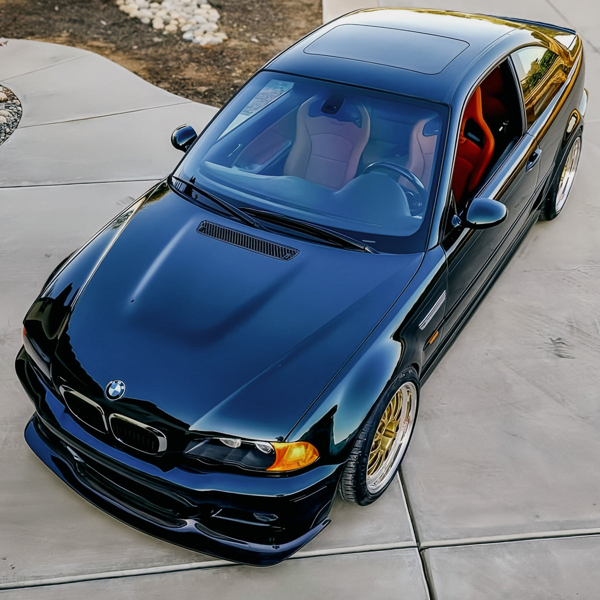 Ridgeline Motorsport BMW E46 M3 GT4 Carbon Fiber Front Splitter