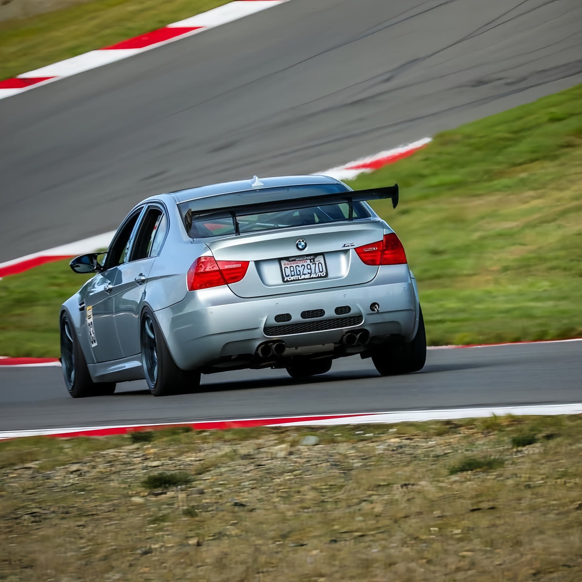 Ridgeline Motorsport GT4 MK2 Rear Wing (Autoclaved Pre-Preg Dry Carbon Fiber)