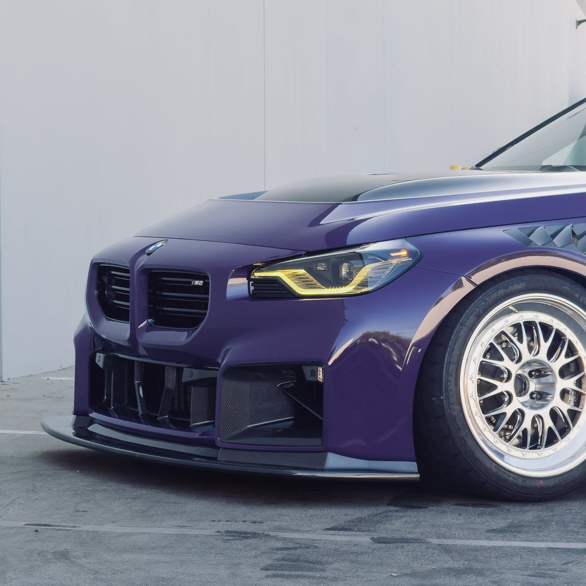Ridgeline Motorsport G87 M2 GT4 Bumper Mounted Front Lip (Pre-preg Dry Carbon Fiber)