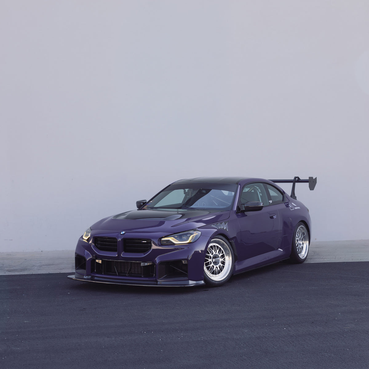 RM Engineering GT4+ Swan Neck Wing For BMW G87 M2
