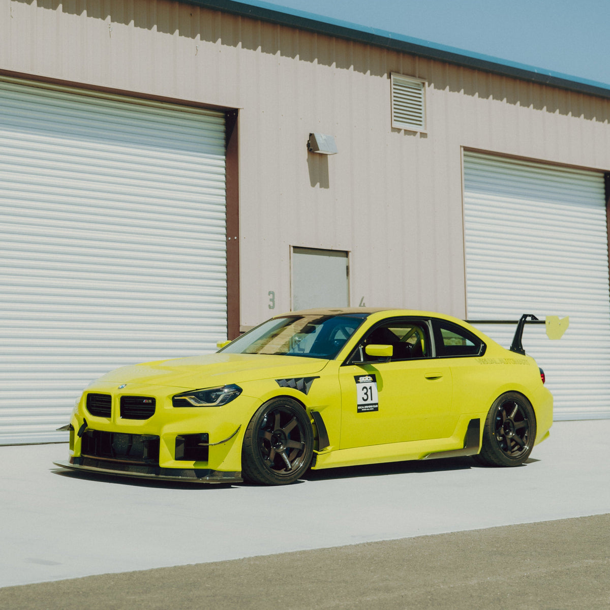 RM Engineering GT4+ Canards For BMW G87 M2