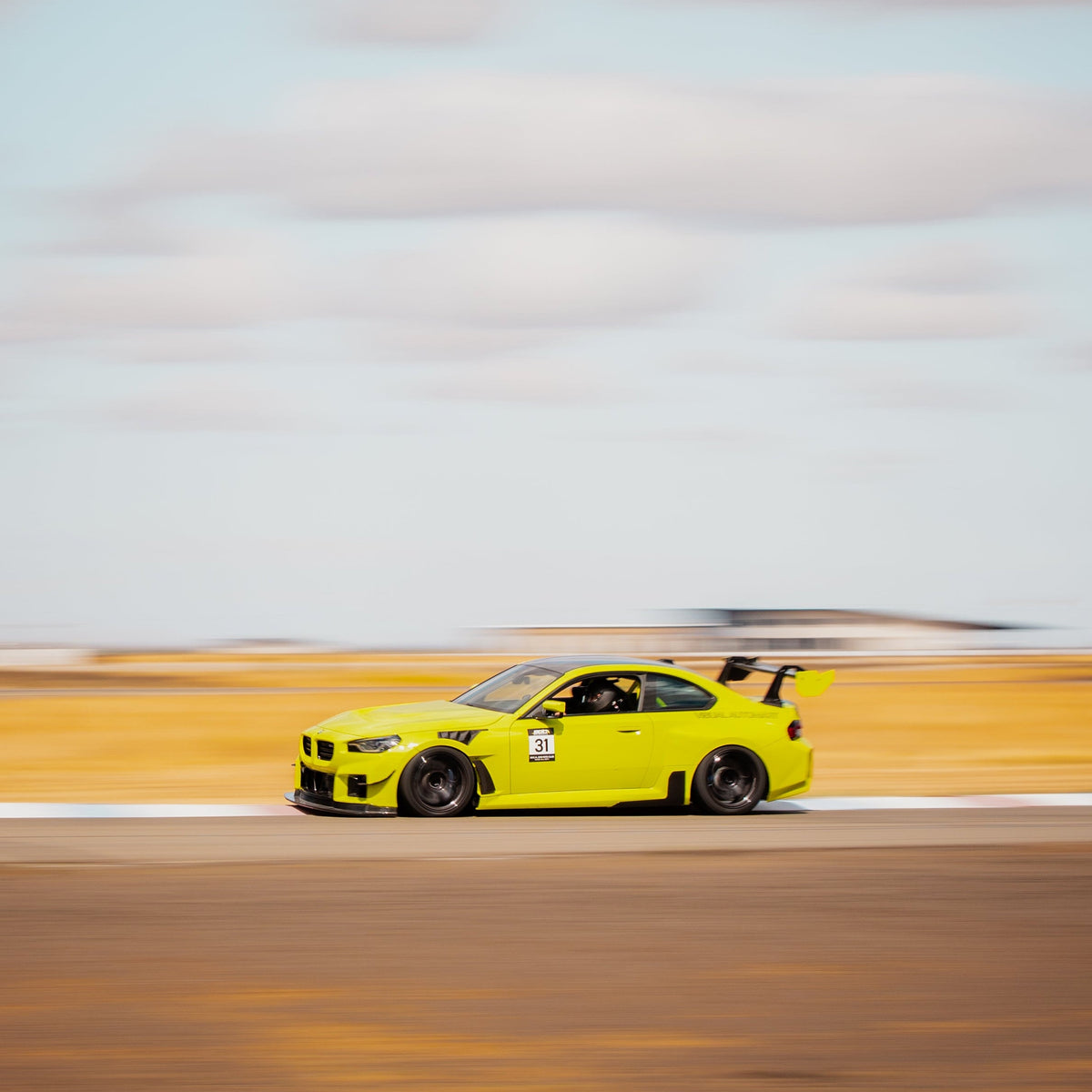 RM Engineering GT4+ Swan Neck Wing For BMW G87 M2