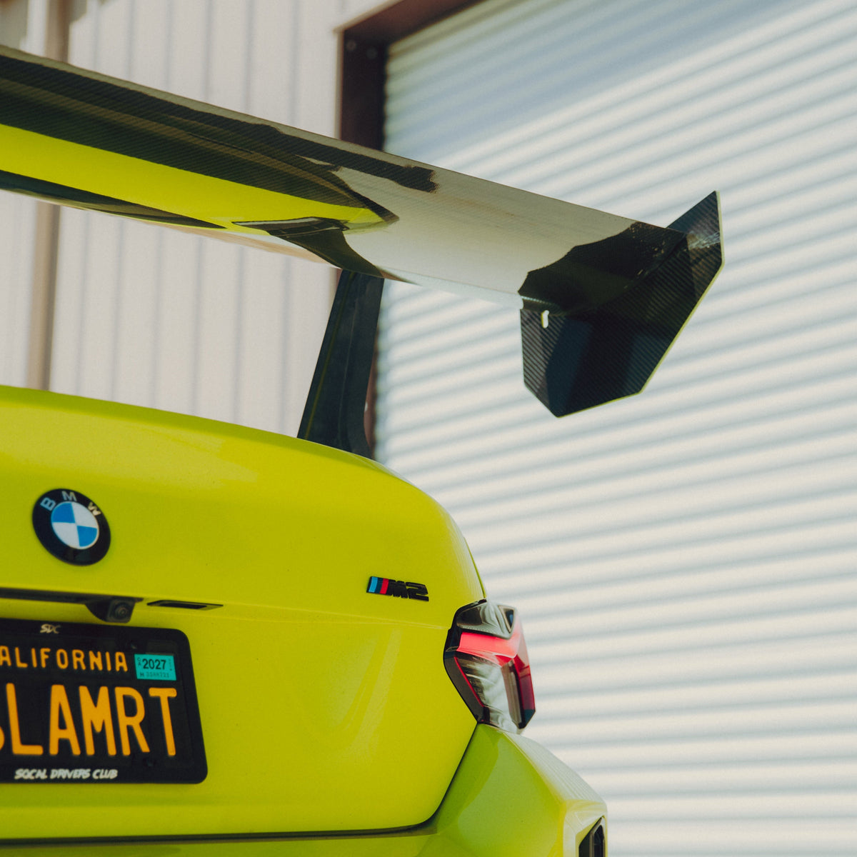 RM Engineering GT4+ Swan Neck Wing For BMW G87 M2
