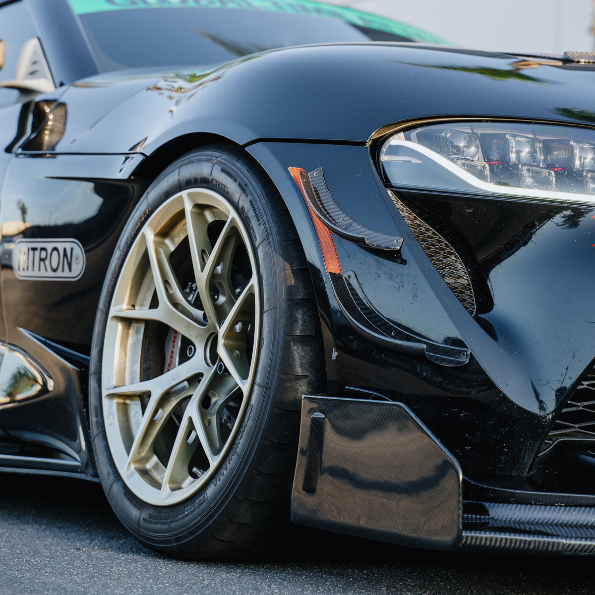 RM Engineering GT4+ Splitter Kit For TOYOTA A90 SUPRA
