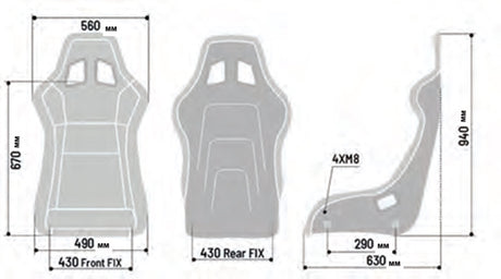 Sparco QRT-C Carbon Competition Seat