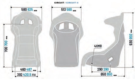 Sparco Circuit QRT Competition Seat