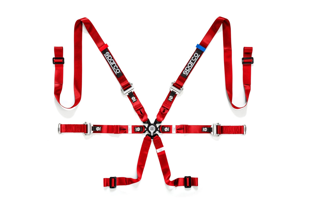 Sparco Harness PRO H-9 6PT Aluminum PU 2"