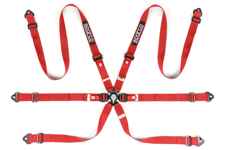 Sparco Harness COMP H-2 6PT Aluminum PD 2"