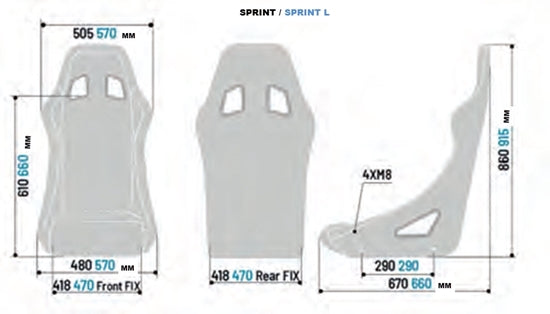 Sparco Sprint+ Competition Seat