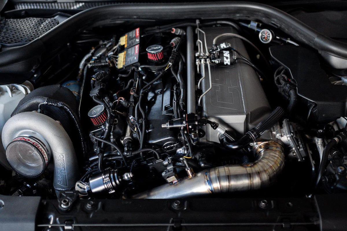 CSF BMW Gen 2 B58 Race X Charge Air Cooler Manifold - Raw Billet