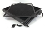 CSF  BMW F8X M3/M4 Front Mount Heat Exchanger w/ rock guard - Black