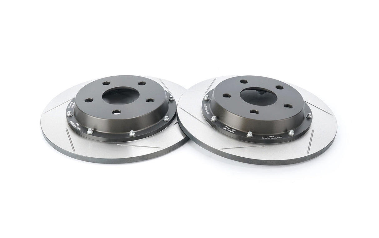 Paragon 2-piece Rotors  Rear Pair 305mm x 11mm (12.01" x 0.43") - Honda Civic Type R FK8 / FL5