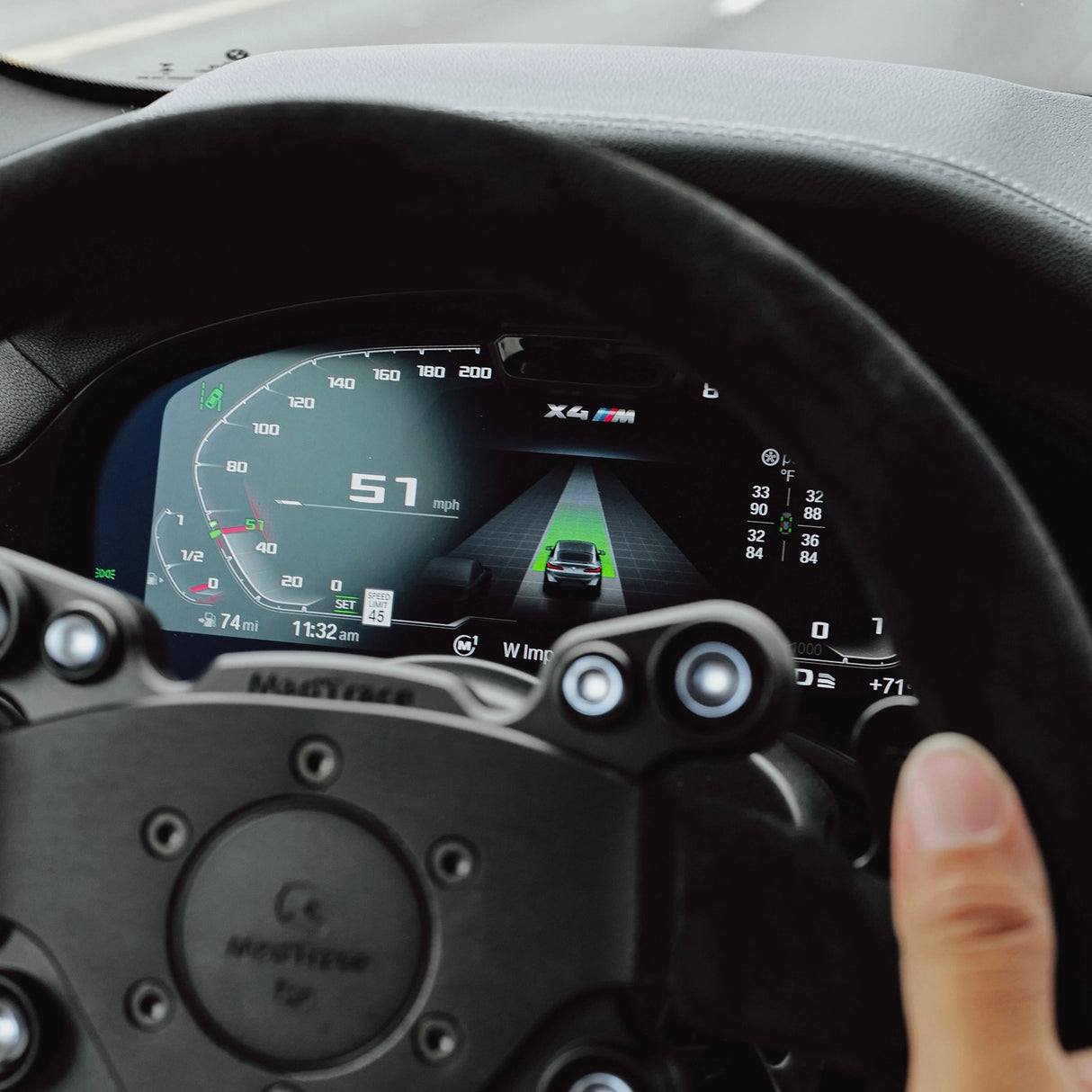 JQ Werks Madtrace® Racing Steering Wheel System For BMW G Chassis