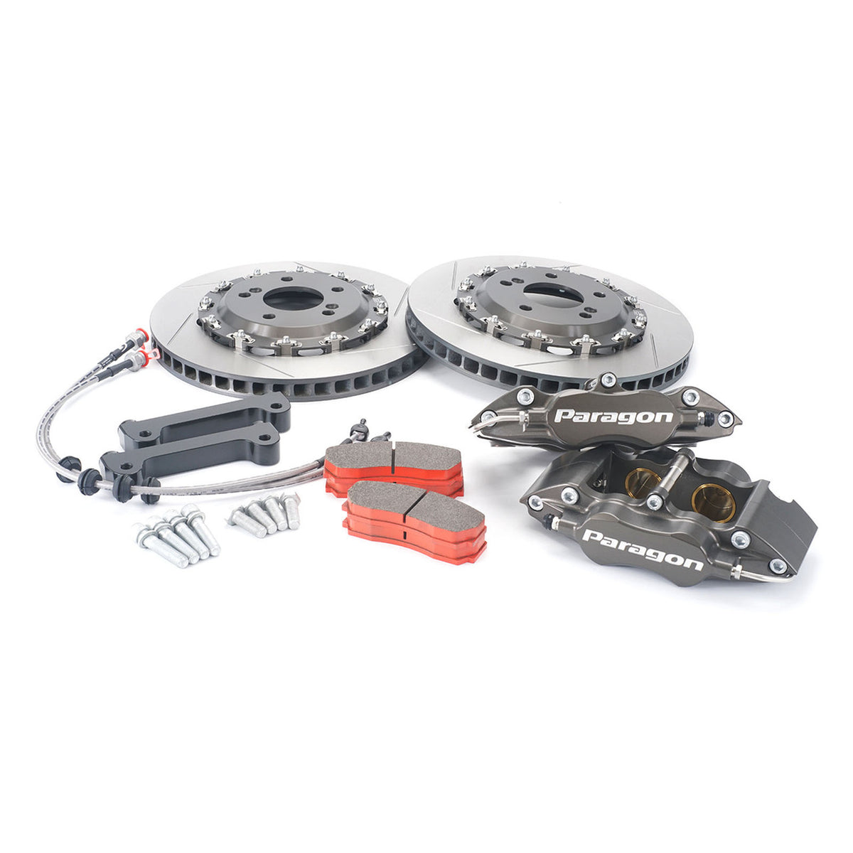 Paragon Track Performance Big Brake Kit (PA055 4 piston) - BRZ / FR-S / 86 Front