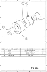 SPL BMW E36/E46 Rear Knuckle Bushings (RKB)