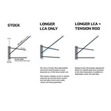 SPL Toyota Supra A90 / A91 Adjustable Front Caster Rods — SPL TR G29