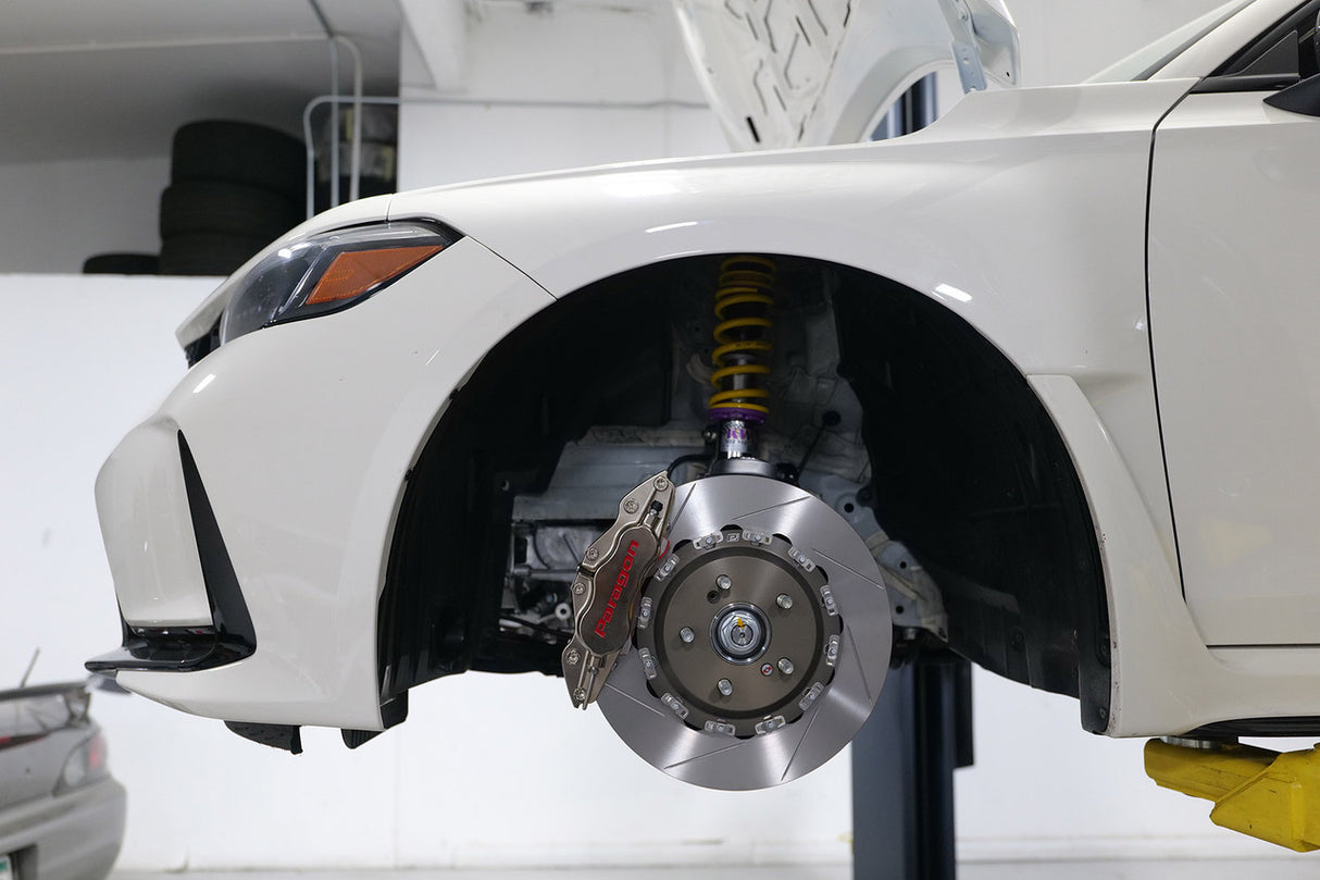 Paragon Track Performance Big Brake Kit (Mil-Spec Hard Coat Anodizing PA035 370x36mm Rotor 6 piston) - Honda Civic Type R FK8/FL5 and Acura Integra Type S DE5 Front