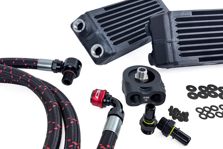 CSF FL5 Honda Civic Type R Dual Engine Oil Cooler Kit