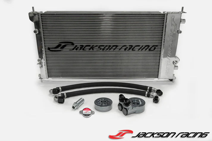 Jackson Racing x CSF  Jackson Racing 2022+ GR86/BRZ Dual Radiator/Oil Cooler