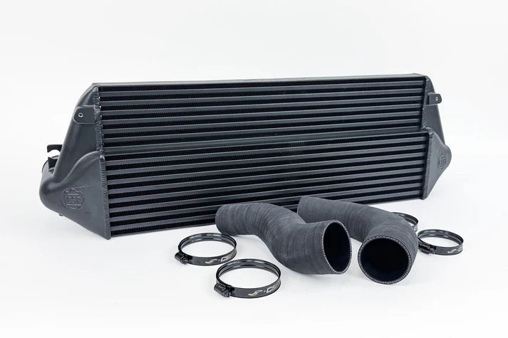 CSF x Jackson Racing  Toyota GR Corolla Stepped-Core Intercooler - Black