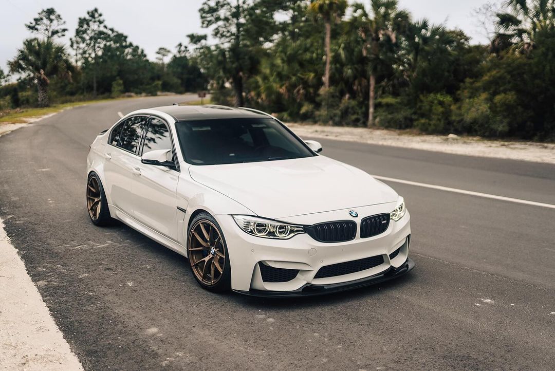 Ridgeline Motorsport GT4 V1 (Short Version) Carbon Fiber Front Splitter for BMW F8X M3 / M4
