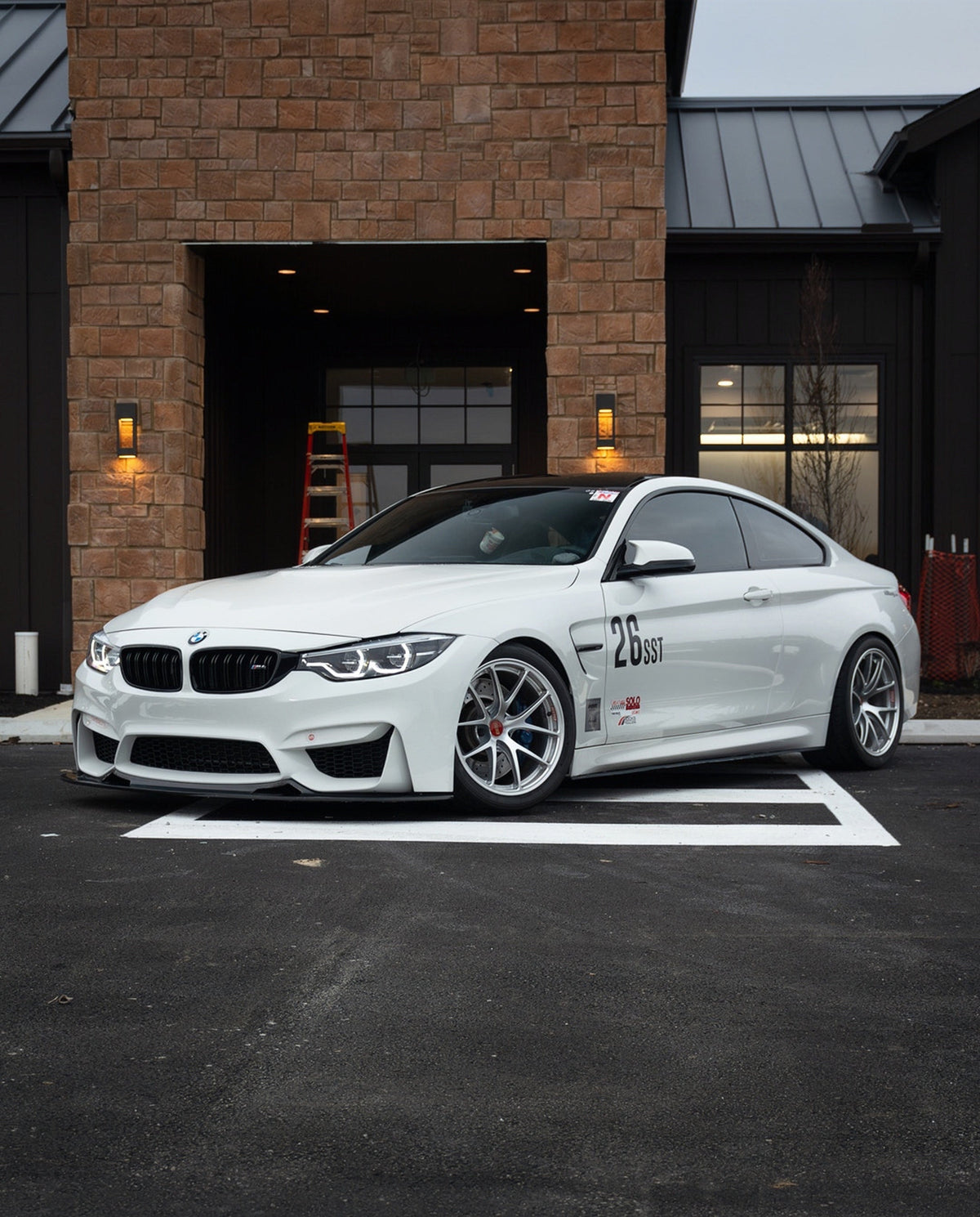 Ridgeline Motorsport GT4 V1 (Short Version) Carbon Fiber Front Splitter for BMW F8X M3 / M4