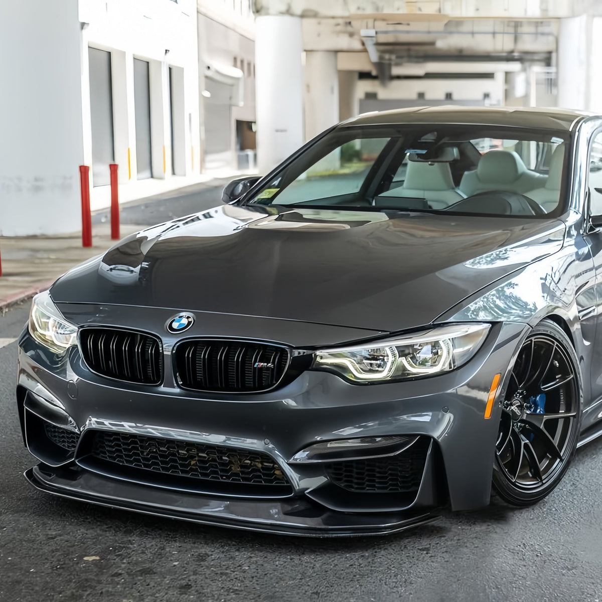 Ridgeline Motorsport BMW F80 M3 / F82 M4 Adjustable GTS Carbon Fiber Front Splitter