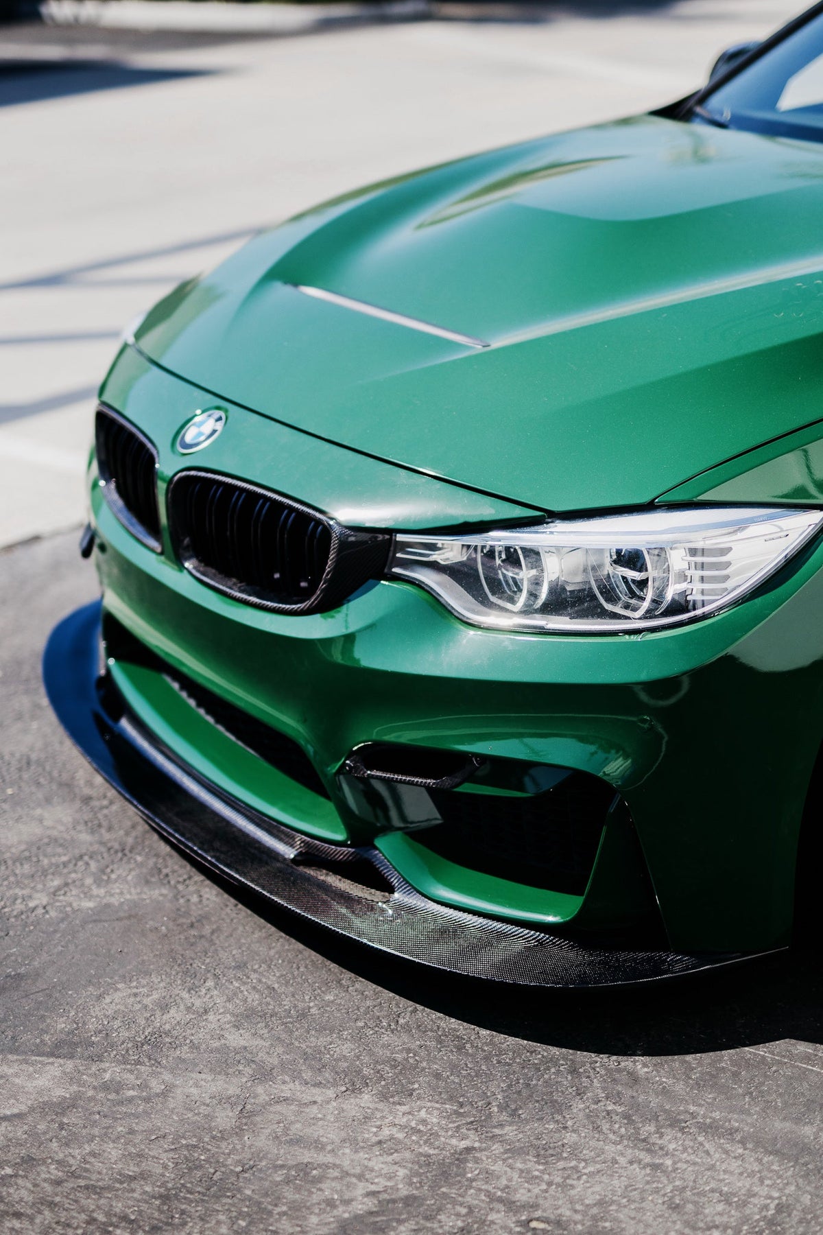 Ridgeline Motorsport GT4 V2 (Longer Version) Carbon Fiber Front Splitter for BMW F8X M3 / M4