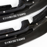 Ridgeline Motorsport GT4 V1 (Short Version) Carbon Fiber Front Splitter for BMW F8X M3 / M4