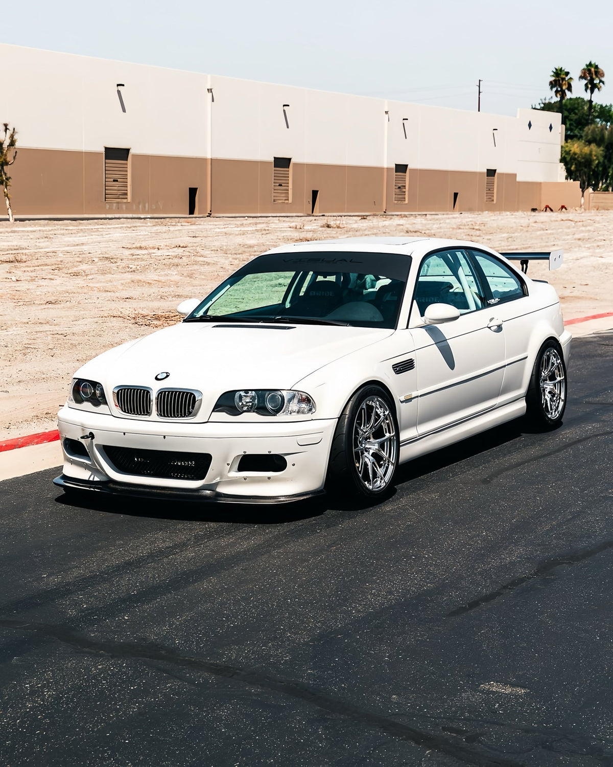 Ridgeline Motorsport BMW E46 M3 GT4 Carbon Fiber Front Splitter