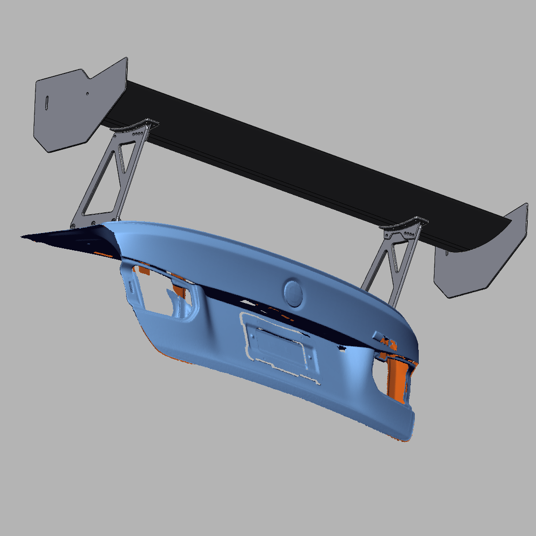 RM Engineering GT4+ Chassis Mounted Wing For F8X M3/4