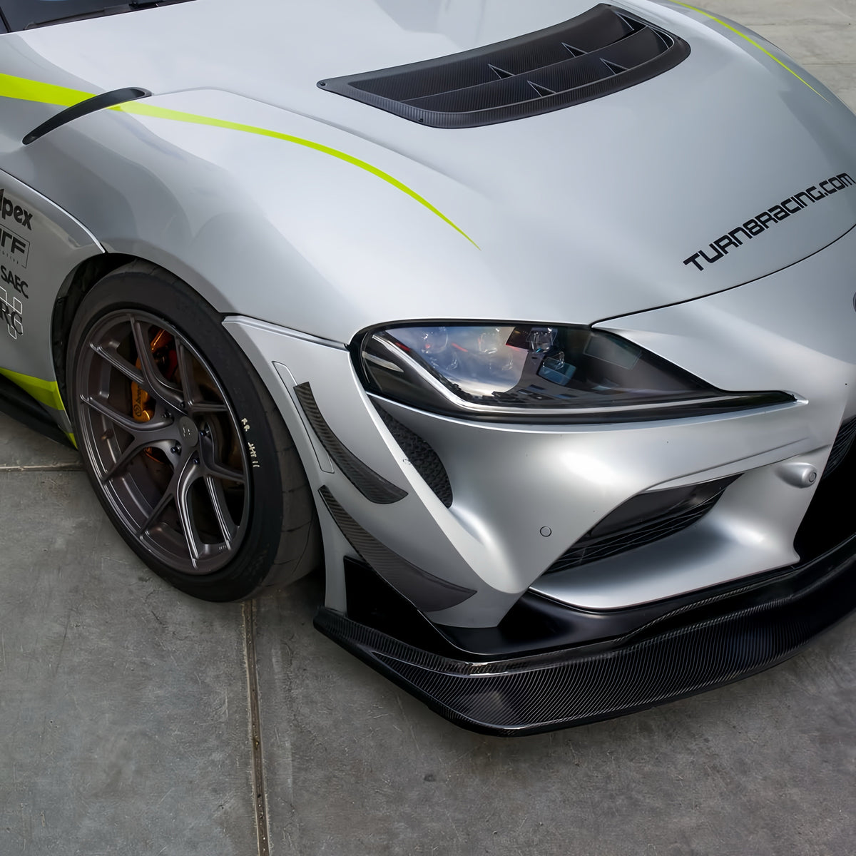 RM Engineering GT4+ Splitter Kit For TOYOTA A90 SUPRA