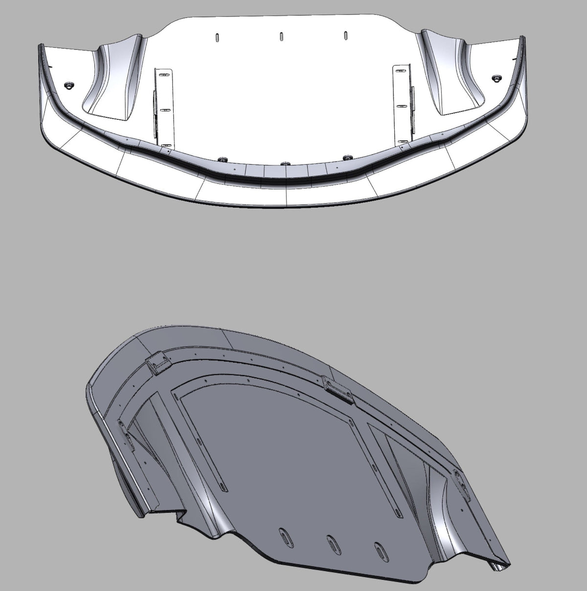 RM Engineering GT4+ Splitter Kit For TOYOTA A90 SUPRA