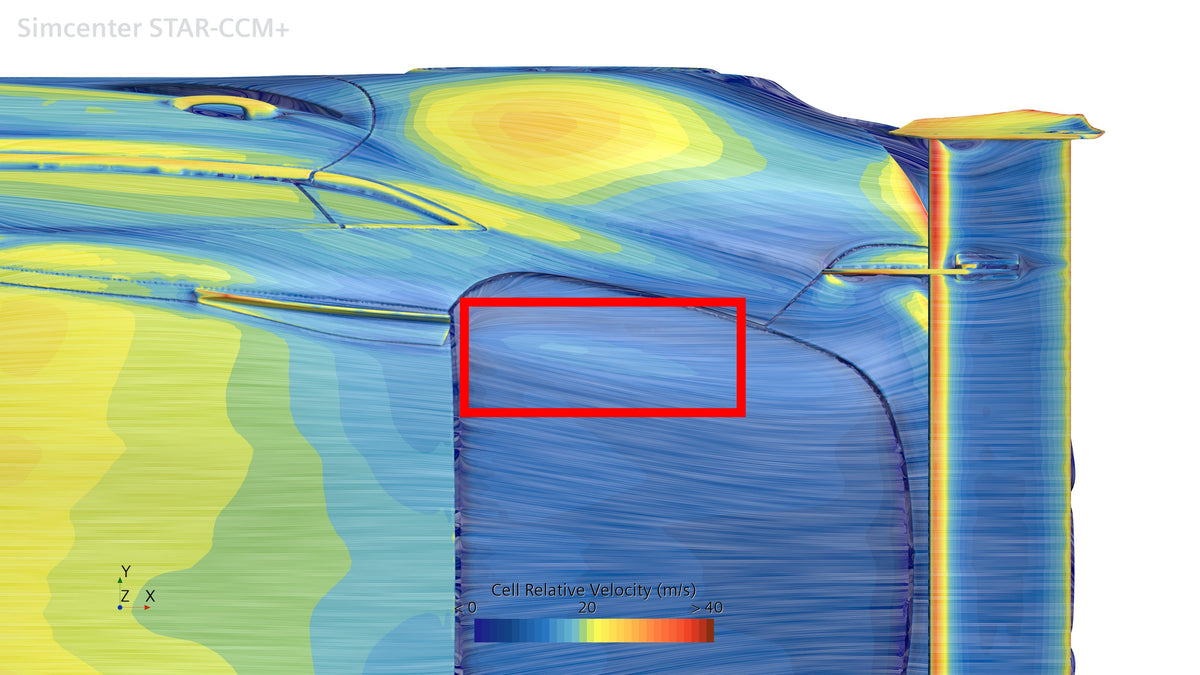 RM Engineering GT4+ RS Roof Fin For TOYOTA A90 SUPRA