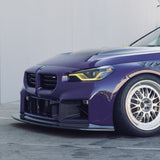 Ridgeline Motorsport G87 M2 GT4 Bumper Mounted Front Lip (Pre-preg Dry Carbon Fiber)