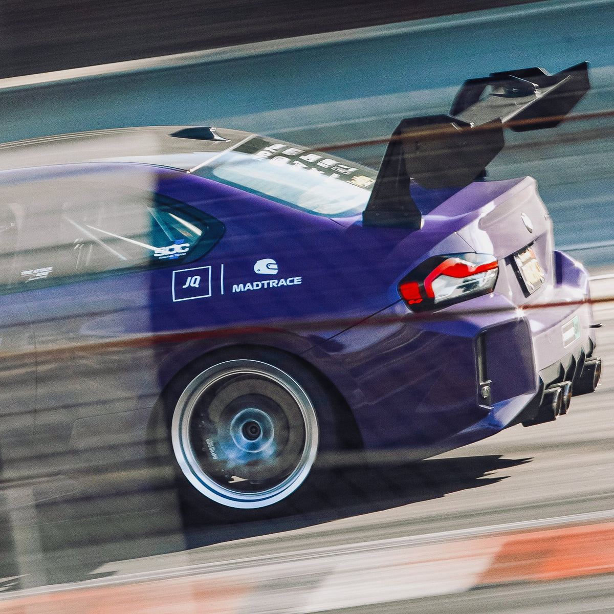 RM Engineering GT4+ Swan Neck Wing For BMW G87 M2