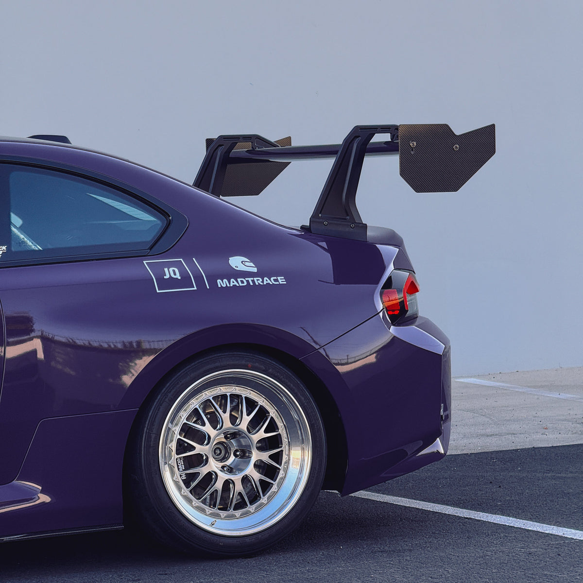 RM Engineering GT4+ Swan Neck Wing For BMW G87 M2