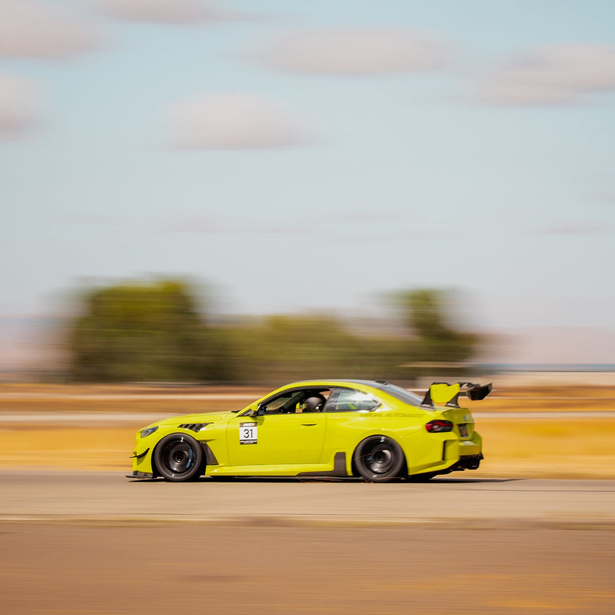 RM Engineering GT4+ Swan Neck Wing For BMW G87 M2