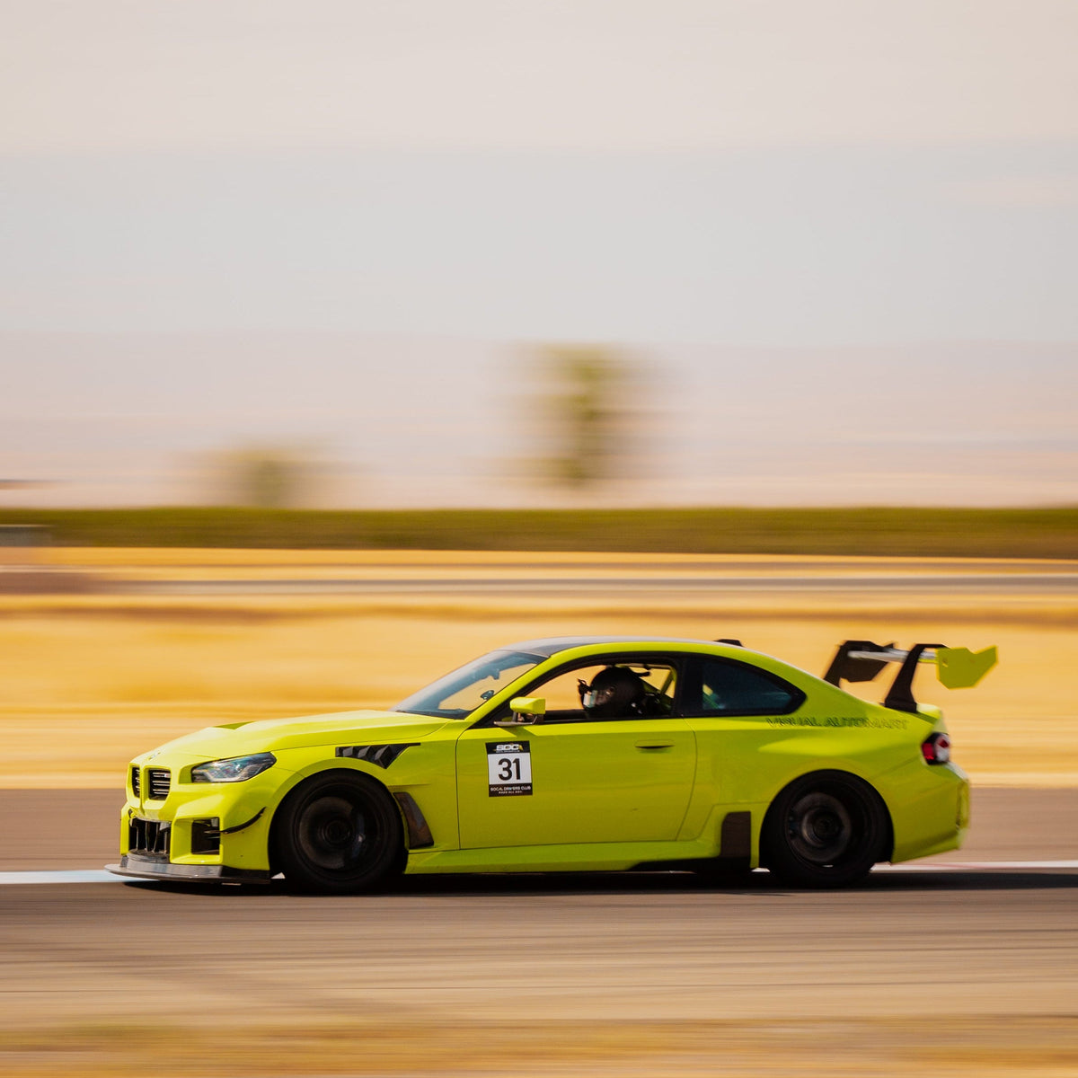 RM Engineering GT4+ Swan Neck Wing For BMW G87 M2