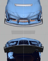 RM Engineering GT4+ Splitter Kit For TOYOTA A90 SUPRA