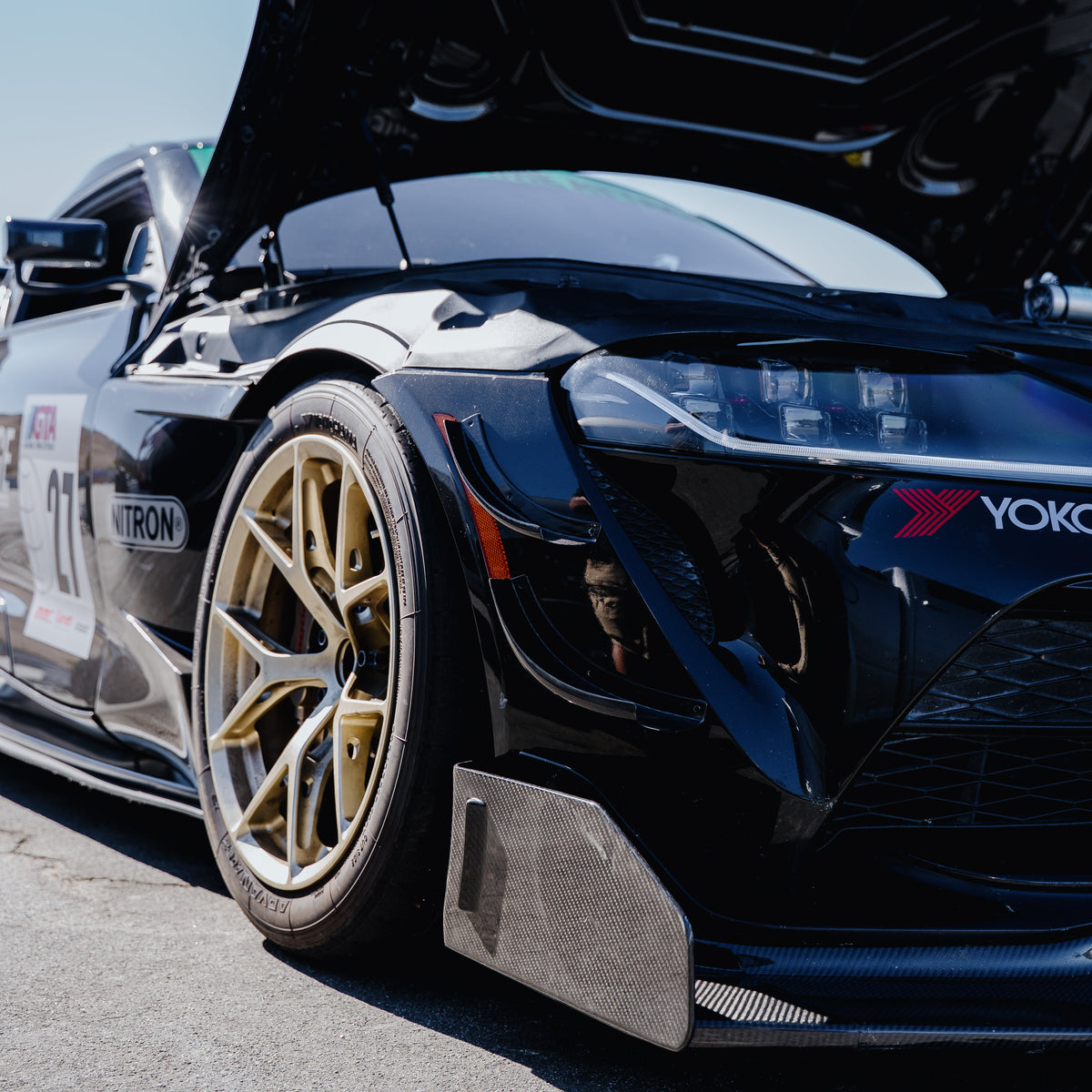 RM Engineering GT4+ Splitter Kit For TOYOTA A90 SUPRA