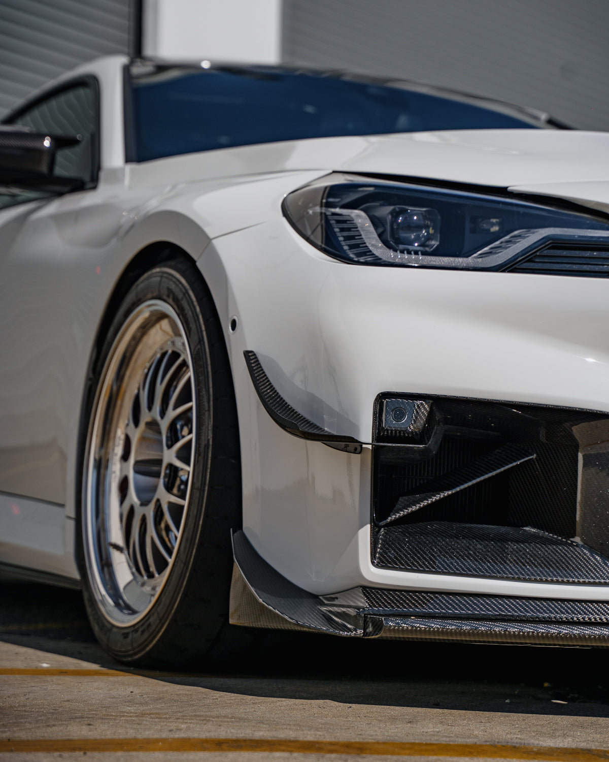 Ridgeline Motorsport G87 M2 Adjustable Carbon Fiber Front Splitter
