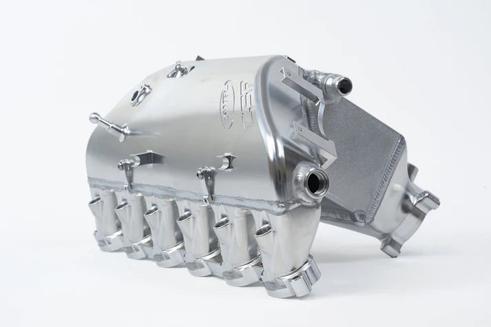 CSF BMW S58 (G8X) "Level-Up" Charge Air Cooler Manifold - Raw Billet